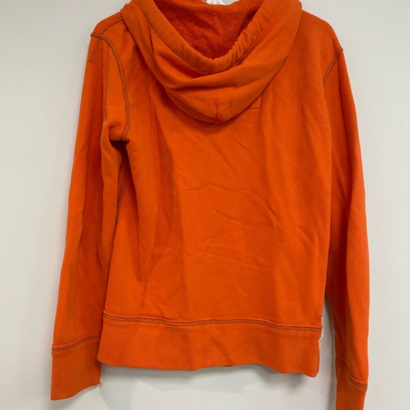 American Eagle Orange Zip-Up Hoodie - Picture 4 of 4